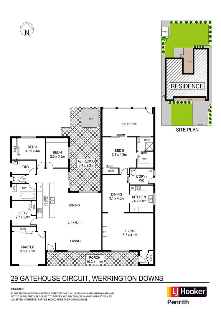 Floorplan of Homely house listing, 29 Gatehouse Circuit, Werrington Downs NSW 2747