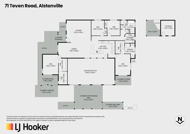 Floorplan of Homely house listing, 71 Teven Road, Alstonville NSW 2477