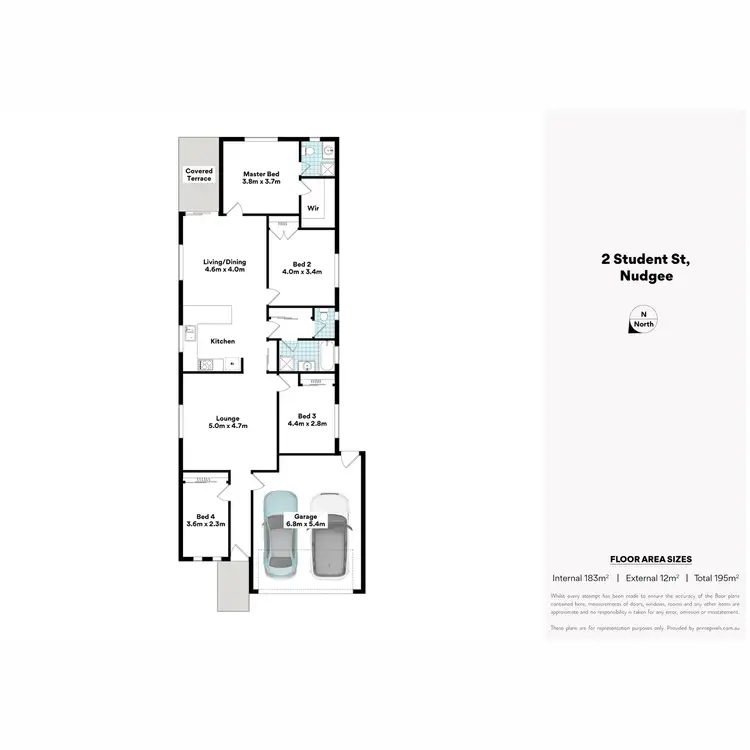 Floorplan of Homely house listing, 2 Student Street, Nudgee QLD 4014