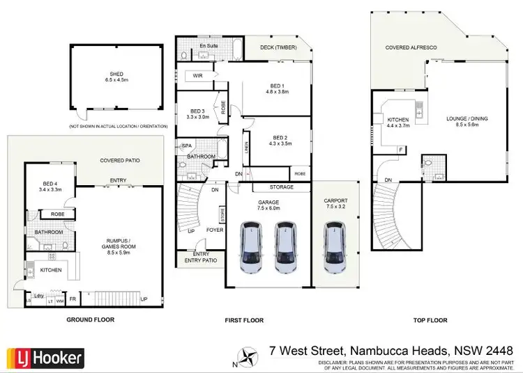 Floorplan of Homely house listing, 7 West Street, Nambucca Heads NSW 2448