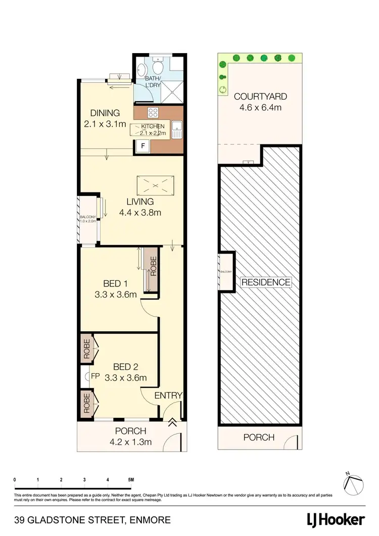 Floorplan of Homely house listing, 39 Gladstone Street, Enmore NSW 2042
