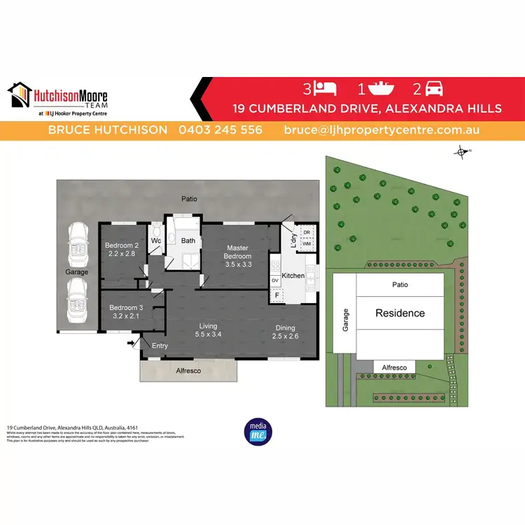 Floorplan of Homely house listing, 19 Cumberland Drive, Alexandra Hills QLD 4161