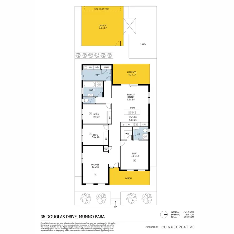 Floorplan of Homely house listing, 35 Douglas Drive, Munno Para SA 5115