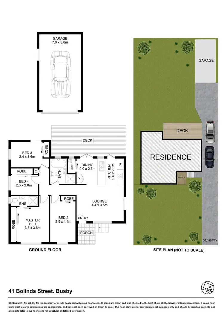 Floorplan of Homely house listing, 41 Bolinda Street, Busby NSW 2168