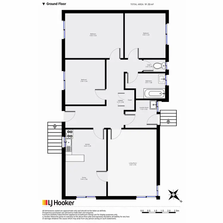 Floorplan of Homely house listing, 41 Tottenham Road, Gagebrook TAS 7030