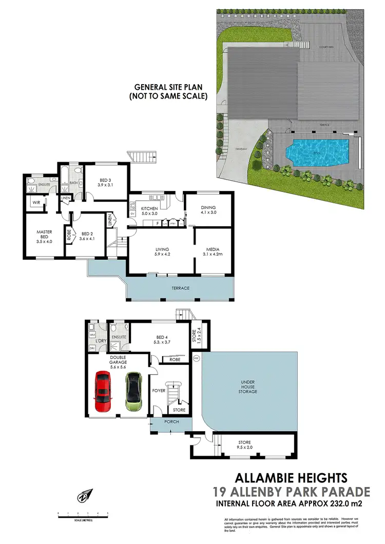 Floorplan of Homely house listing, 19 Allenby Park Parade, Allambie Heights NSW 2100