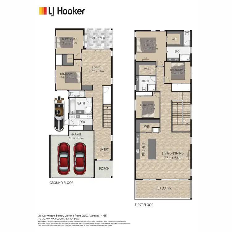 Floorplan of Homely house listing, 3A Cartwright Street, Victoria Point QLD 4165