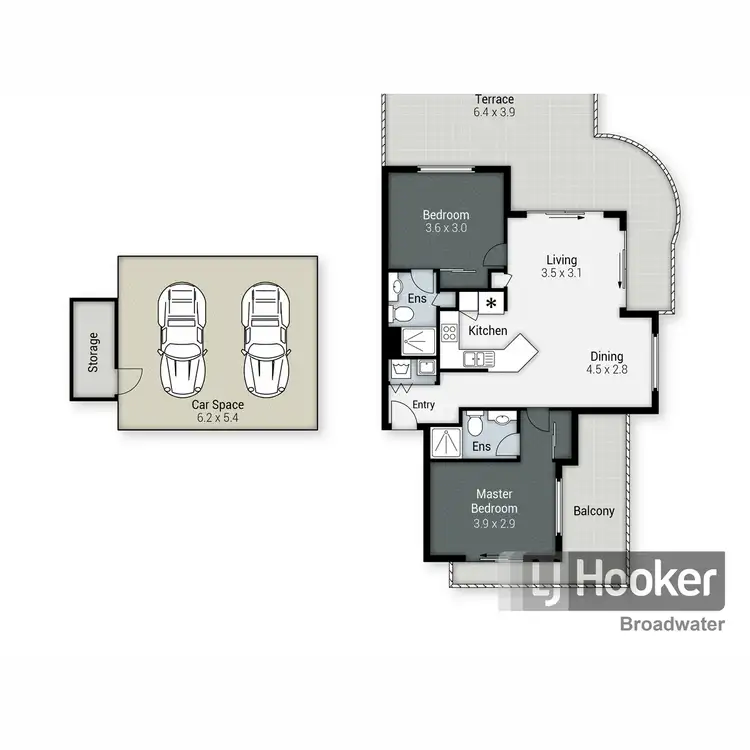 Floorplan of Homely unit listing, 4/35 Loder Street, Biggera Waters QLD 4216