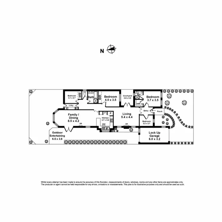 Floorplan of Homely house listing, 47 Truganina Avenue, Seabrook VIC 3028