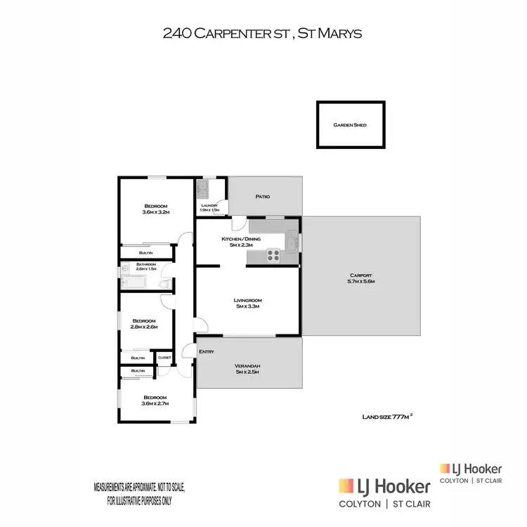 Floorplan of Homely house listing, 240 Carpenter Street, St Marys NSW 2760