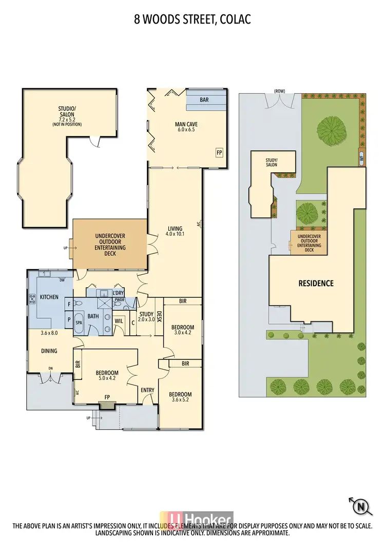 Floorplan of Homely house listing, 8 Woods Street, Colac VIC 3250