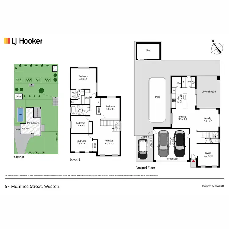 Floorplan of Homely house listing, 54 McInnes Street, Weston ACT 2611