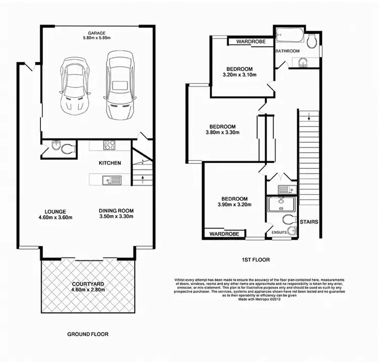 Floorplan of Homely townhouse listing, 98/35 Hamilton Road, Moorooka QLD 4105