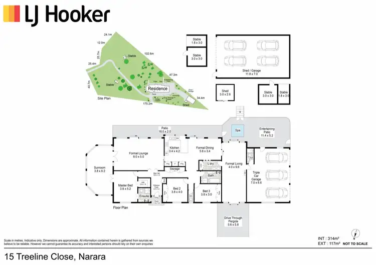 Floorplan of Homely house listing, 15 Treeline Close, Narara NSW 2250