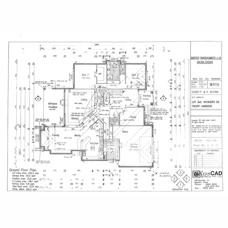 Floorplan of Homely house listing, 43 Voyagers Drive, Banksia Beach QLD 4507
