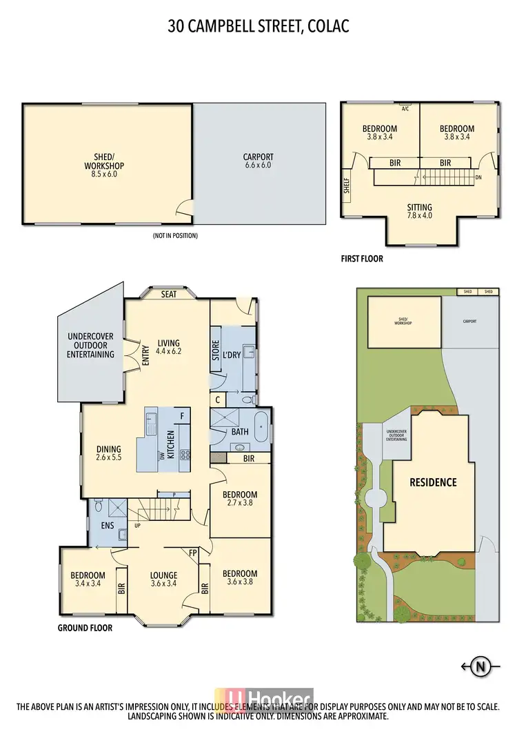 Floorplan of Homely house listing, 30 Campbell Street, Colac VIC 3250