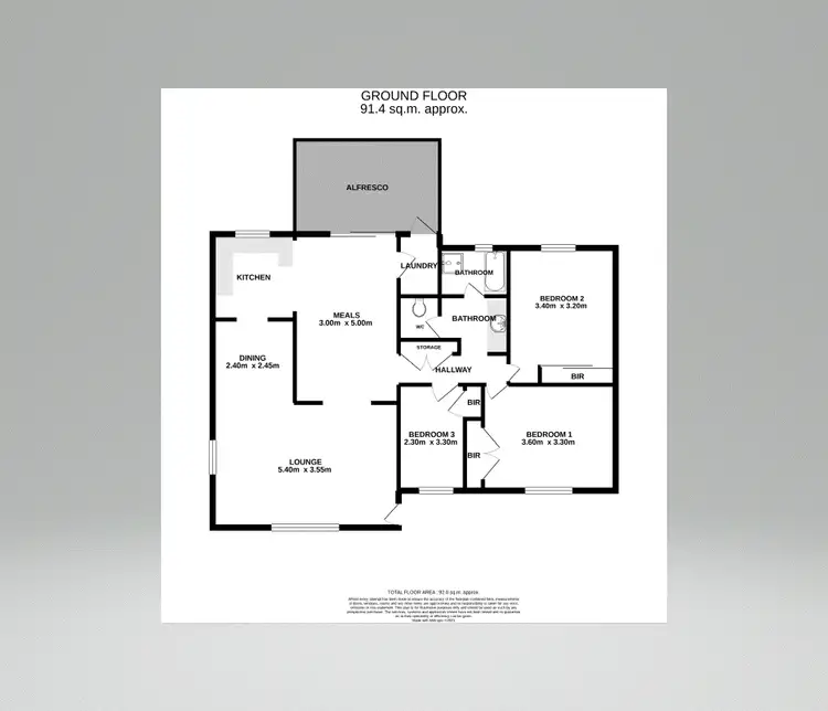 Floorplan of Homely house listing, 31 Comerford Close, Aberdare NSW 2325