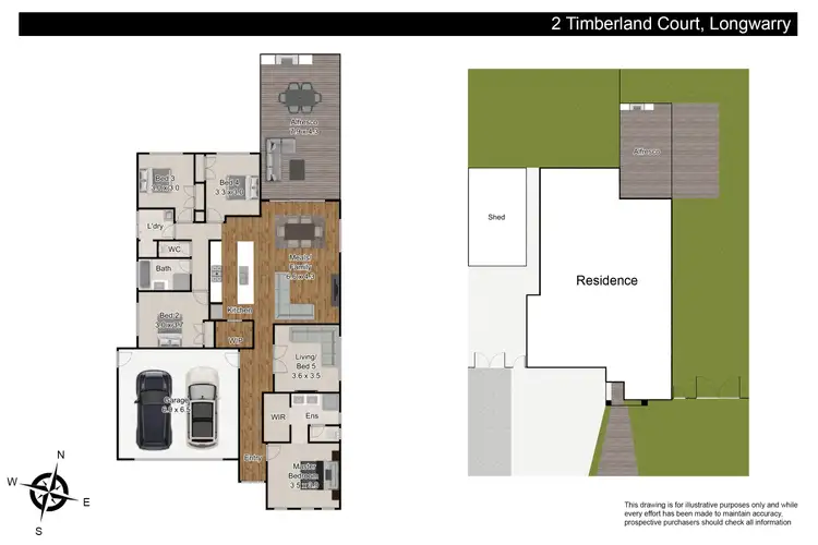 Floorplan of Homely house listing, 2 Timberland Court, Longwarry VIC 3816