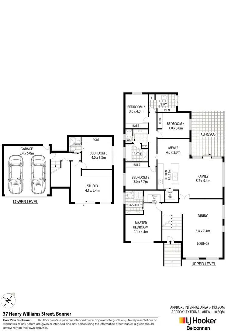 Floorplan of Homely house listing, 37 Henry Williams Street, Bonner ACT 2914