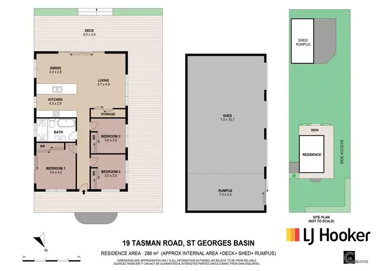 Floorplan of Homely house listing, 19 Tasman Road, St Georges Basin NSW 2540