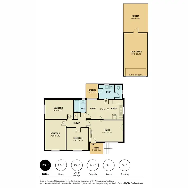 Floorplan of Homely house listing, 8 Baker Road, Hamley Bridge SA 5401