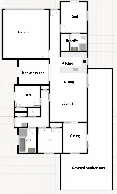 Floorplan of Homely house listing, 23 Acacia Avenue, Goonellabah NSW 2480