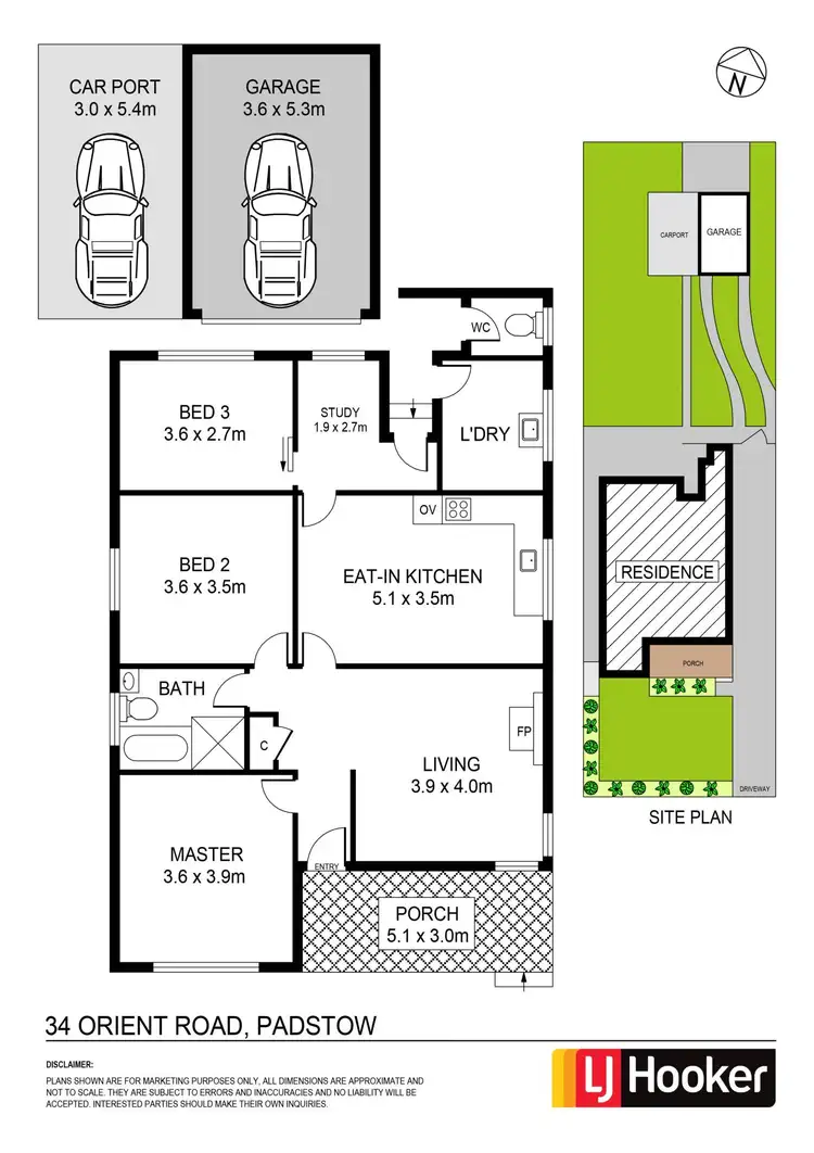 Floorplan of Homely house listing, 34 Orient Road, Padstow NSW 2211