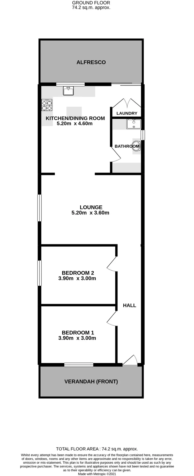 Floorplan of Homely house listing, 80 Aberdare Road, Aberdare NSW 2325