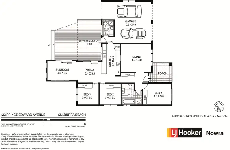 Floorplan of Homely house listing, 123 Prince Edward Avenue, Culburra Beach NSW 2540