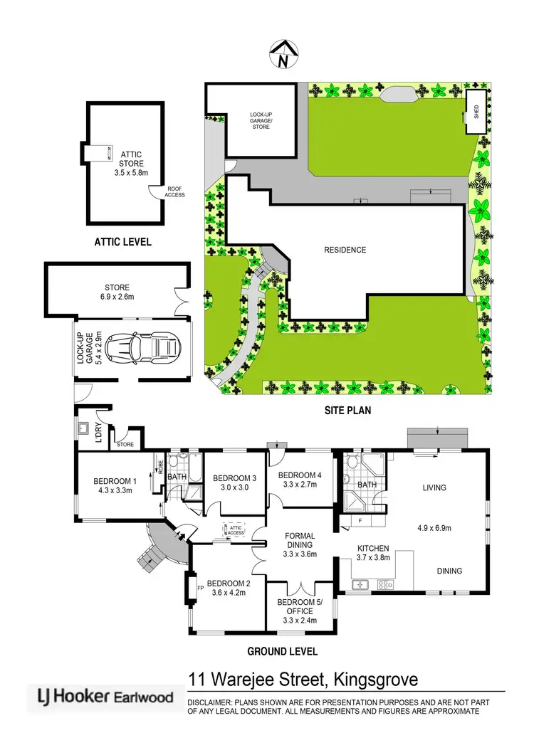 Floorplan of Homely house listing, 11 Warejee Street, Kingsgrove NSW 2208
