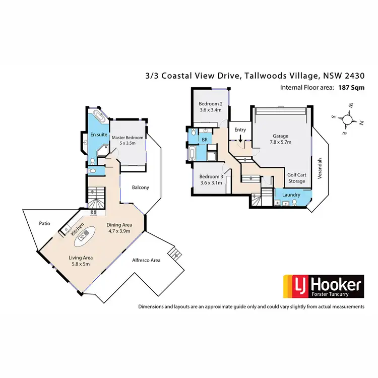 Floorplan of Homely house listing, 3/3-5 Coastal View Drive, Tallwoods Village NSW 2430