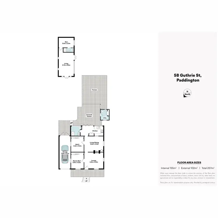 Floorplan of Homely house listing, 58 Guthrie Street, Paddington QLD 4064