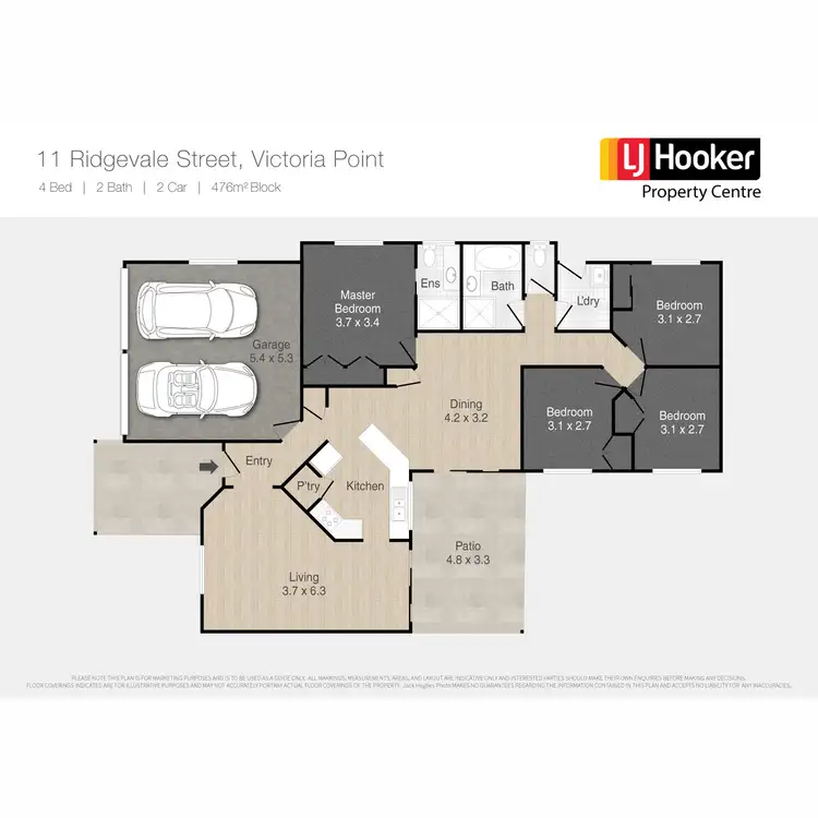 Floorplan of Homely house listing, 11 Ridgevale Street, Victoria Point QLD 4165