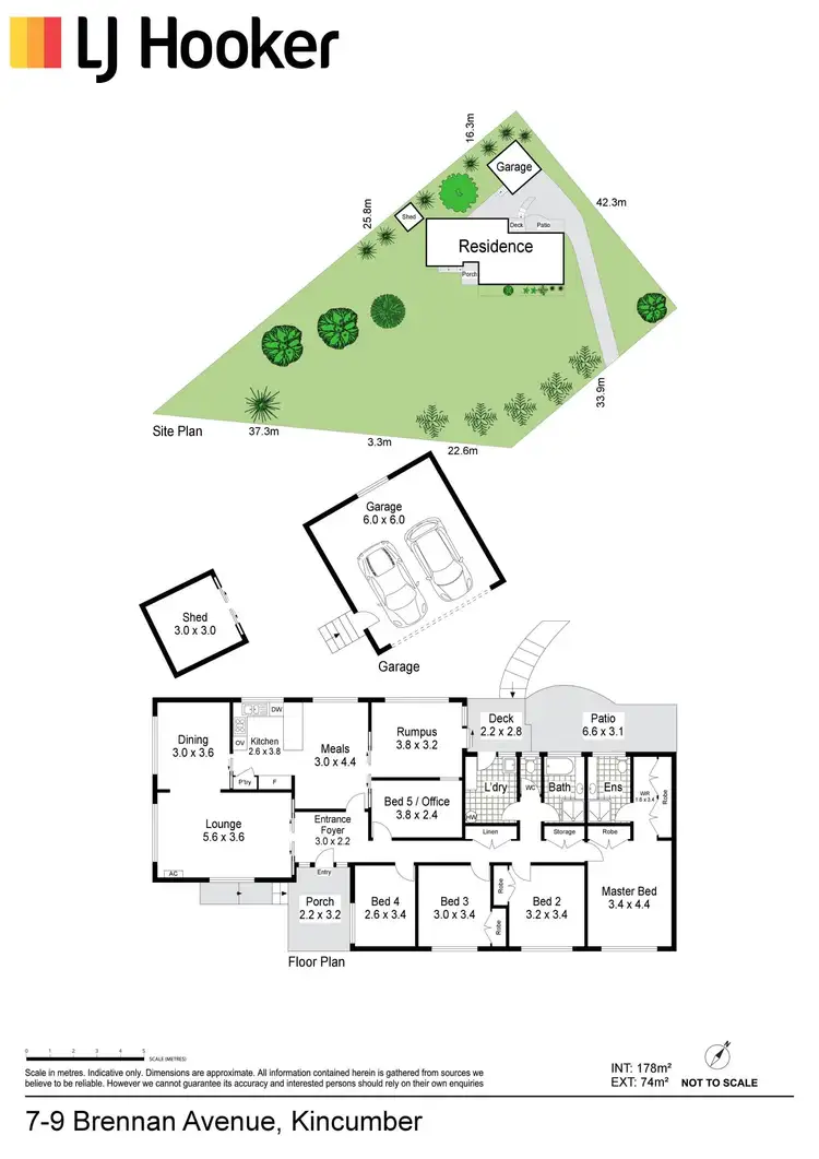 Floorplan of Homely house listing, 7-9 Brennan Avenue, Kincumber NSW 2251