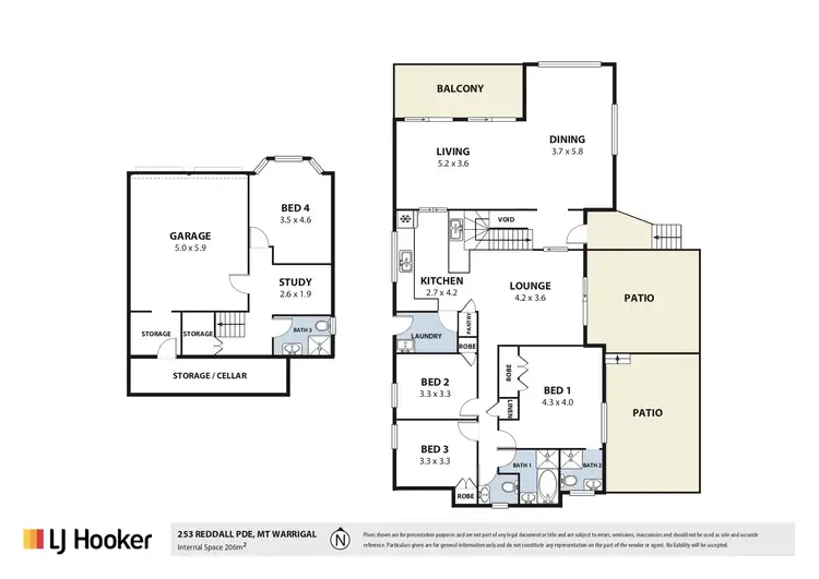 Floorplan of Homely house listing, 253 Reddall Parade, Mount Warrigal NSW 2528
