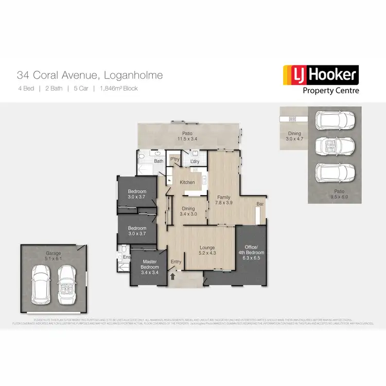 Floorplan of Homely house listing, 34 Coral Avenue, Loganholme QLD 4129