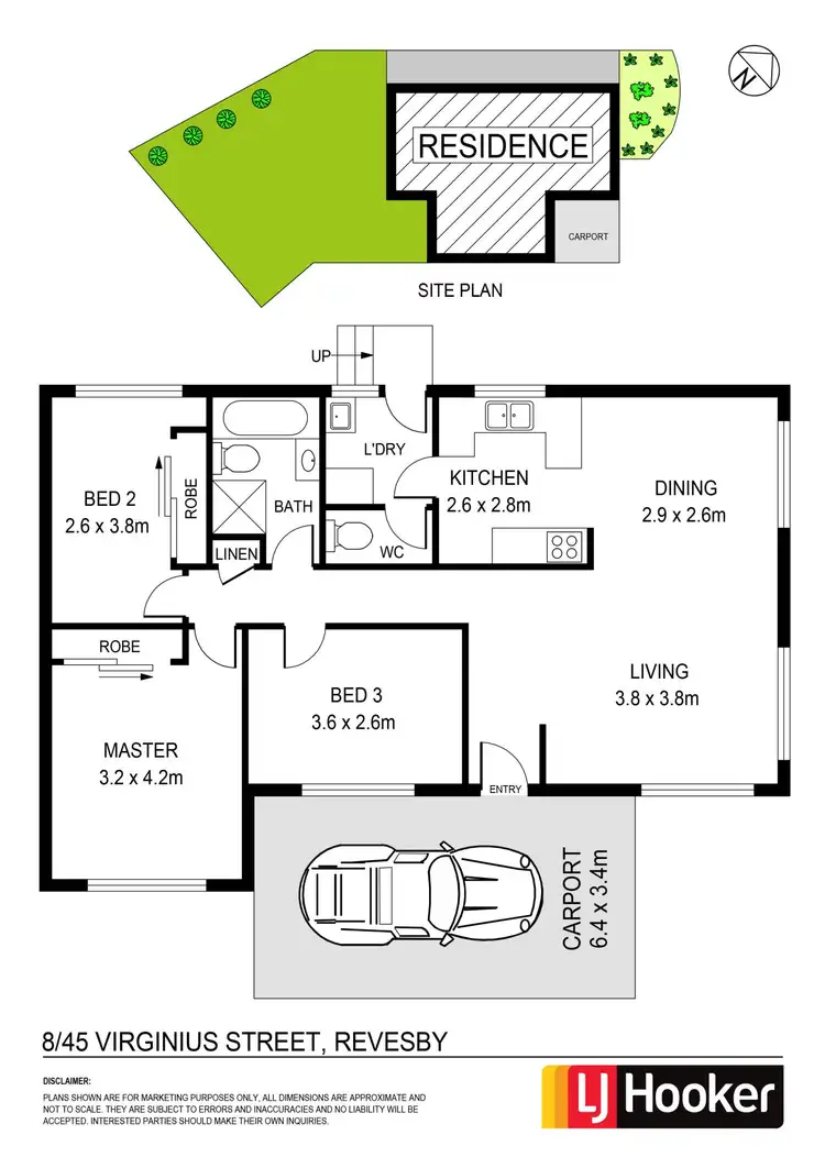 Floorplan of Homely villa listing, 8/45 Virginius Street, Padstow NSW 2211