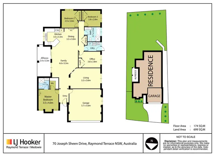 Floorplan of Homely house listing, 70 Joseph Sheen Drive, Raymond Terrace NSW 2324