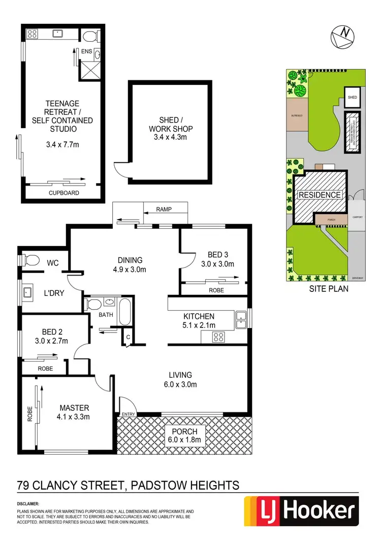 Floorplan of Homely house listing, 79 Clancy Street, Padstow Heights NSW 2211