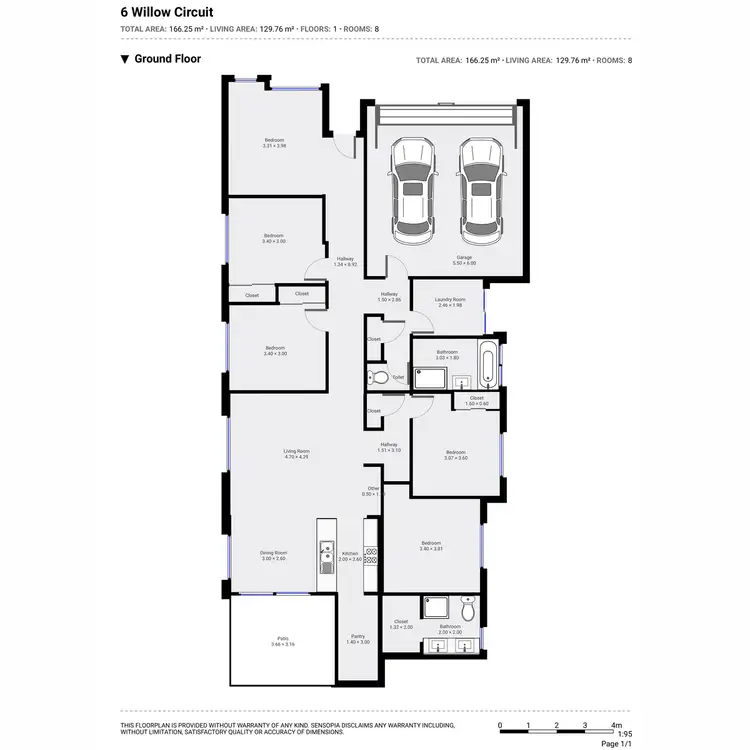Floorplan of Homely house listing, 6 Willow Circuit, Yarrabilba QLD 4207