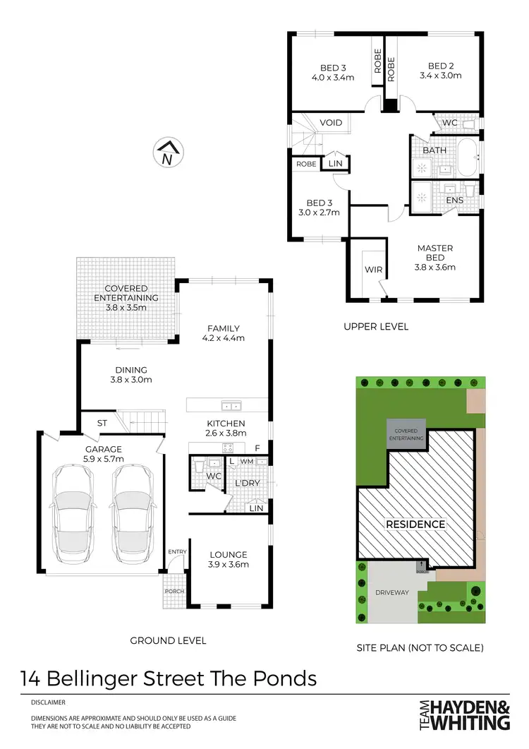 Floorplan of Homely house listing, 14 Bellinger Street, The Ponds NSW 2769