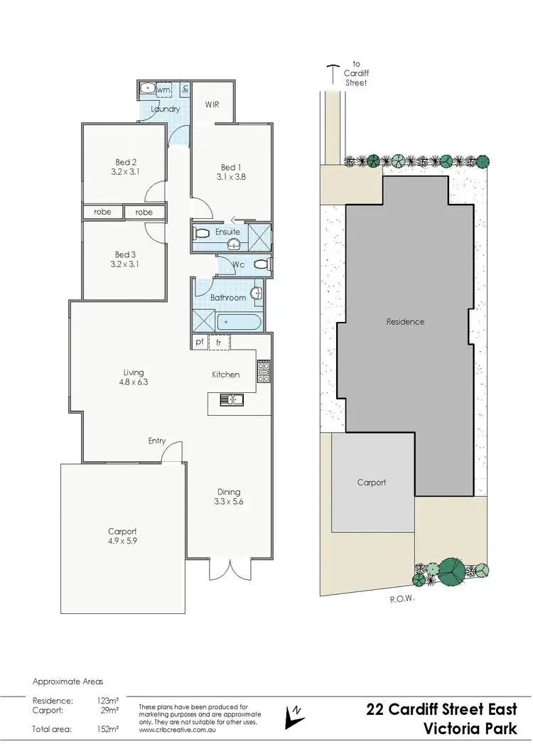 Floorplan of Homely house listing, 22 Cardiff Street, East Victoria Park WA 6101