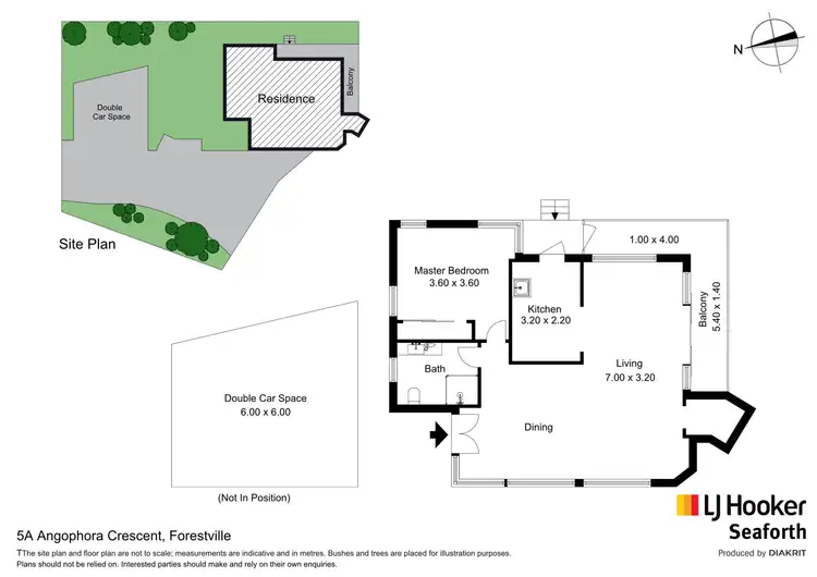 Floorplan of Homely house listing, 5A Angophora Crescent, Forestville NSW 2087