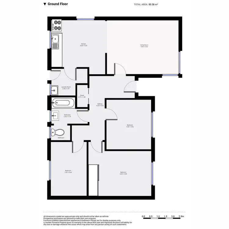 Floorplan of Homely house listing, 12 Landers Circle, Rokeby TAS 7019