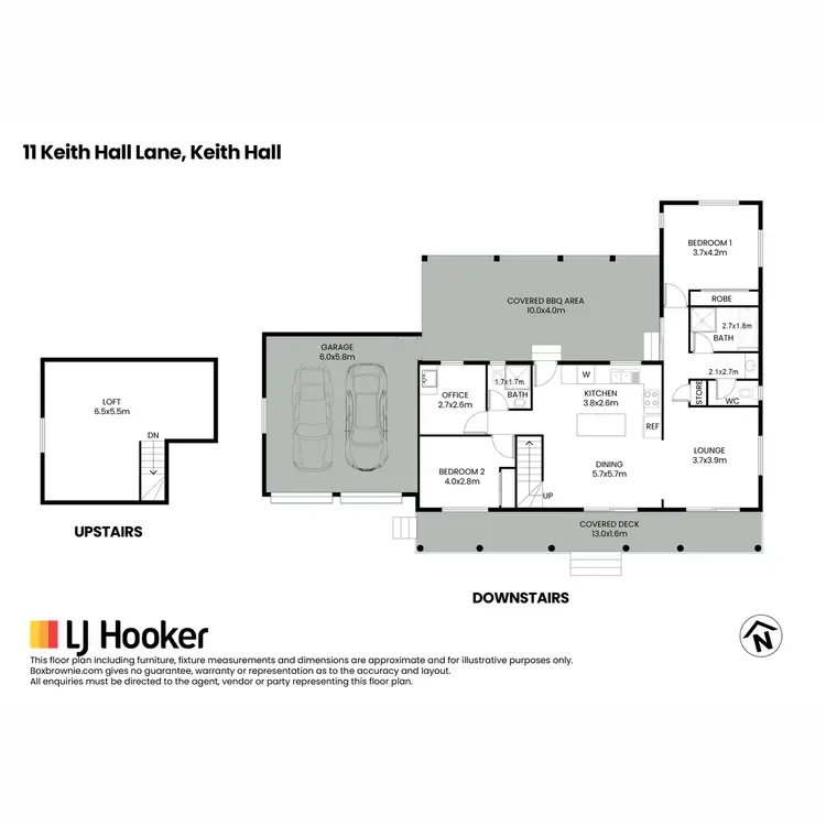 Floorplan of Homely house listing, 11 Keith Hall Lane, Keith Hall NSW 2478