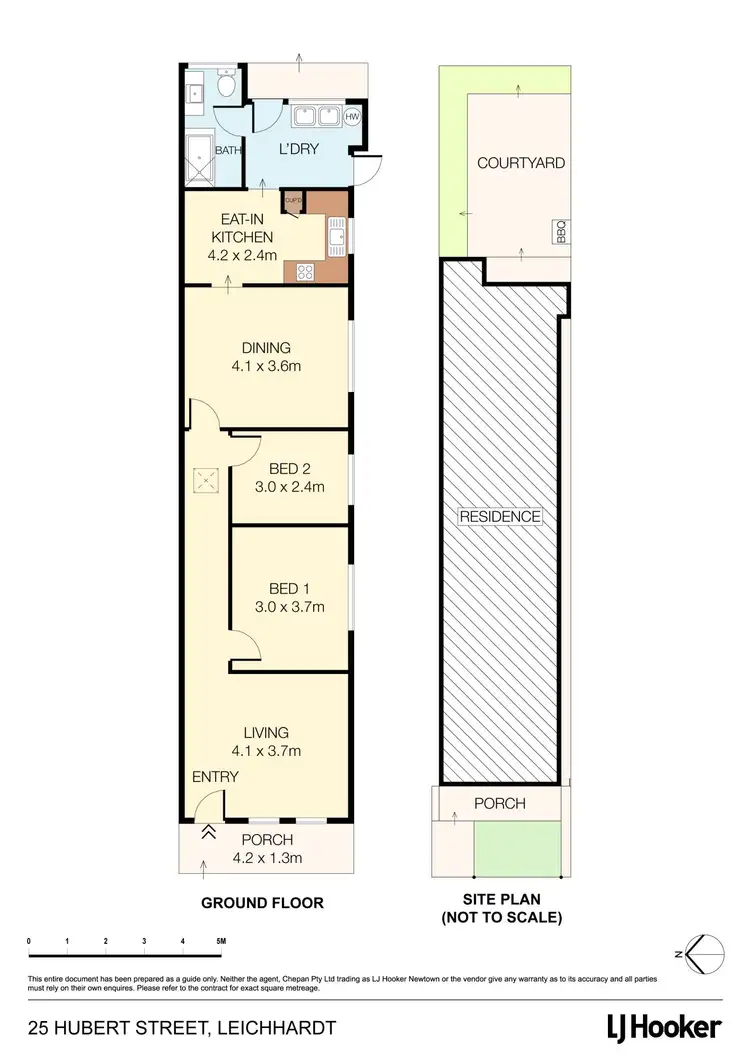Floorplan of Homely house listing, 25 Hubert Street, Leichhardt NSW 2040