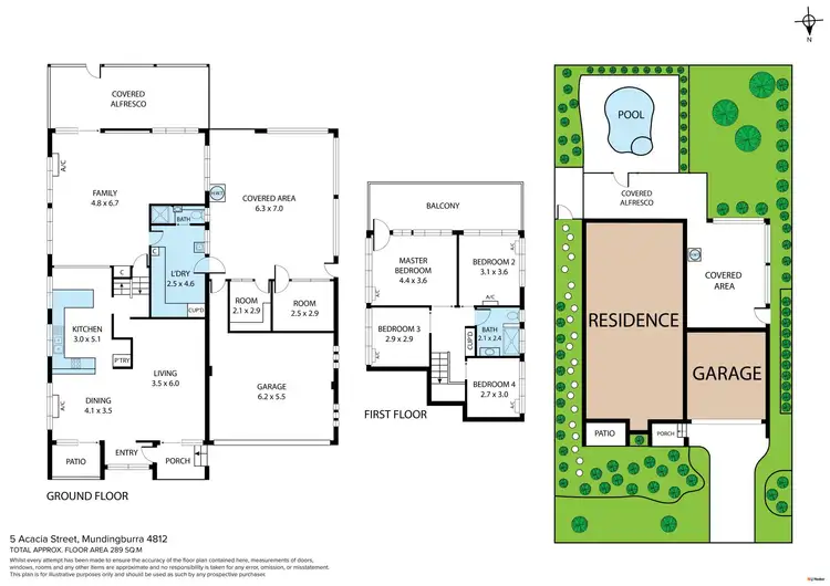 Floorplan of Homely house listing, 5 Acacia Street, Mundingburra QLD 4812