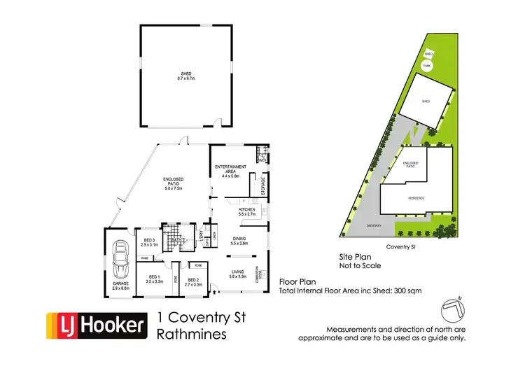 Floorplan of Homely house listing, 1 Coventry Street, Rathmines NSW 2283
