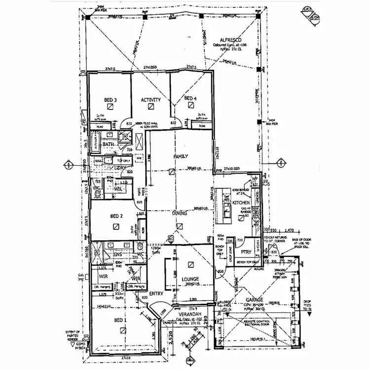 Floorplan of Homely house listing, 211 Braidwood Drive, Australind WA 6233