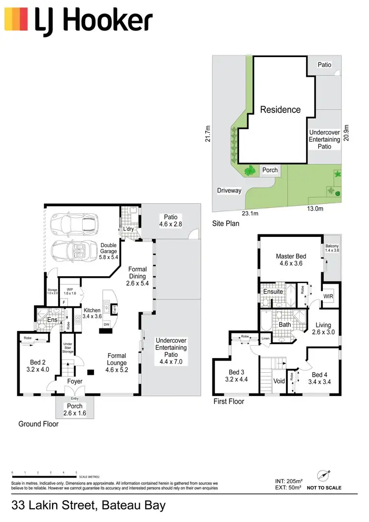 Floorplan of Homely house listing, 33 Lakin Street, Bateau Bay NSW 2261